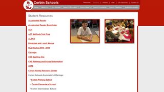 Students - Corbin Schools