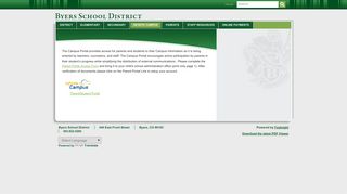 Infinite Campus - Byers School District