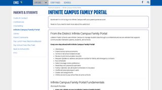 Infinite Campus Family Portal | Littleton Public Schools