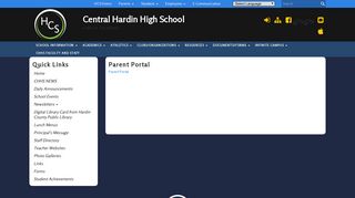 Parent Portal - Central Hardin High School - Hardin County Schools