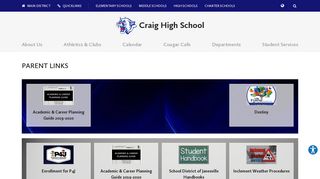 Parent Links - Craig High School