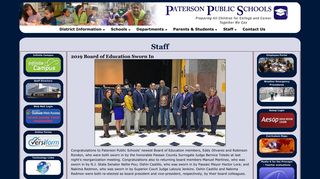 Staff - Paterson School District - Paterson, New Jersey -curriculum, k ...