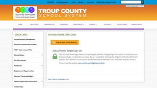 Login - Troup County School System