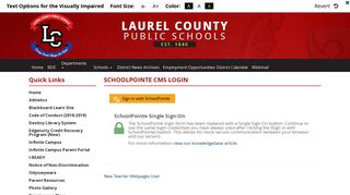 Login - Laurel County Schools