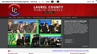 Laurel County Schools: Home