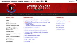 Staff Resources - Laurel County Schools