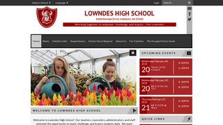 Lowndes High School: Home