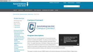 Campus Connect | Student Services