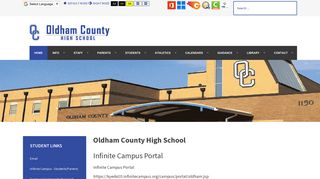 Infinite Campus | Parent Portal - Oldham County Schools