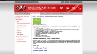 Student Information, Planning & Assessment / Infinite Campus