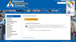 Login - Plainwell Community Schools