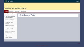 Infinite Campus Portal - PowerSchool