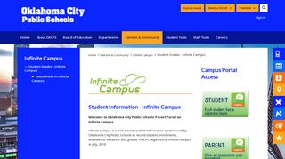 Infinite Campus / Student Grades - Infinite Campus