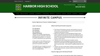 Infinite Campus - Harbor High School - Santa Cruz City Schools