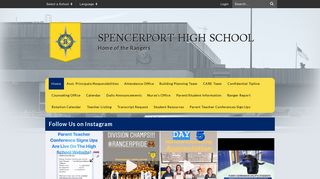 Spencerport High School: Home