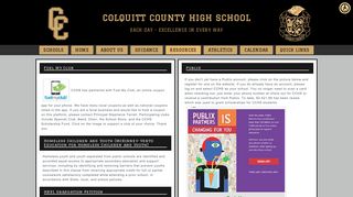 For CCHS Parents - Colquitt County High School - School Websites by ...