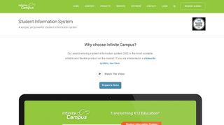 Student Information System · Infinite Campus