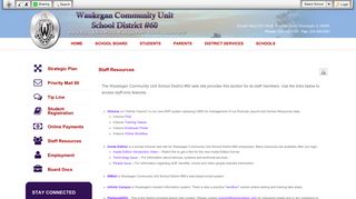 Staff Resources • Page - Waukegan CUSD
