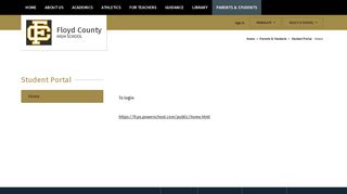 Student Portal / Home - Floyd County Public Schools