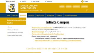 Infinite Campus (Online Grades) / Overview - Henry County Schools