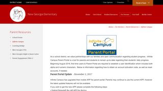 Parent Resources / Infinite Campus - Paulding County School District