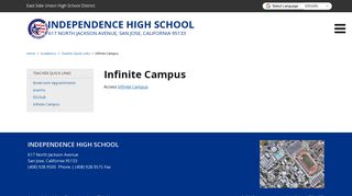 Infinite Campus - Independence High School - School Loop
