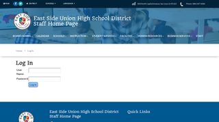 East Side Union High School District - %Title%