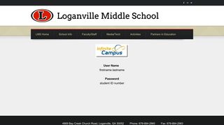Infinite Campus - Loganville Middle School