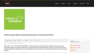 Infinite Campus Selects Illuminate Education as Assessment Partner