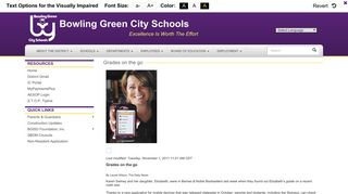 Grades on the go - Bowling Green Independent School District