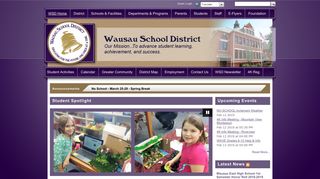 Wausau School District: WSD Home