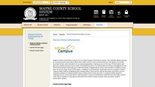 Parent Portal Information & Tools - Wayne County School System