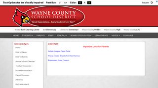 PARENTS - Wayne County School District