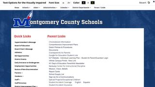 Parent Links - Montgomery County Public Schools