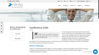 Conference Calls | Infinite Conferencing