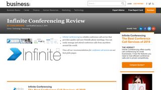 Infinite Conferencing Review 2018 | Conference Call Service Reviews