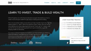 Infinite Prosperity: Learn to Invest, Trade & Build Wealth