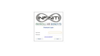 Employee Login - Infiniti | Payroll. HR. Benefits