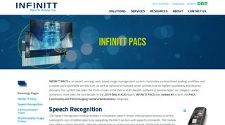 Picture Archiving and Communication System (PACS) | INFINITT North ...