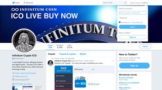 Infinitum Crypto ICO (@InfinitumCoin) | Twitter