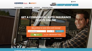 Commercial Auto Insurance Quote | Infinity Insurance