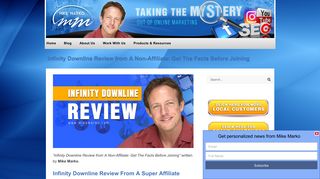 Infinity Downline Review From A Non-Affiliate: Get The Facts Before ...