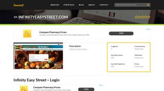 Welcome to Infinityeasystreet.com - Infinity Easy Street - Login