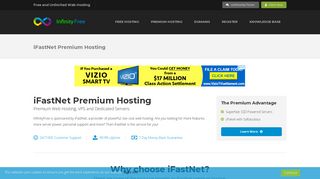 iFastNet Premium Hosting - InfinityFree