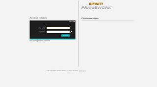Login Page - Demo Infinity Zucchetti