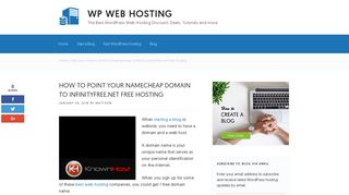 How to Point Your Namecheap Domain to Infinityfree.net Free Hosting