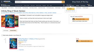 Infinity Ring (7 Book Series) - Amazon.com