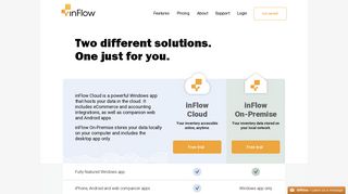 Inventory Software Comparison inFlow Cloud or On Premise
