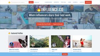 Influence.co | Where influencers share their best work.