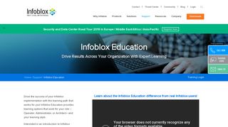 Infoblox Education Services | Infoblox
